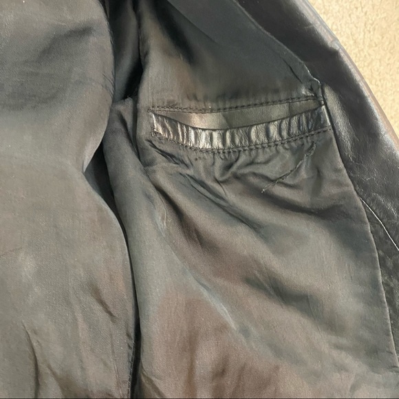 Vintage Andre De Leure Jacket Leather - Picture 12 of 13